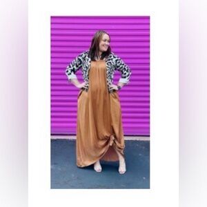 chinese dress ladies Greek Archaic Kori Cotton Maxi Dress